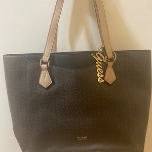 Guess Diem Logo Tote with Matching Wallet